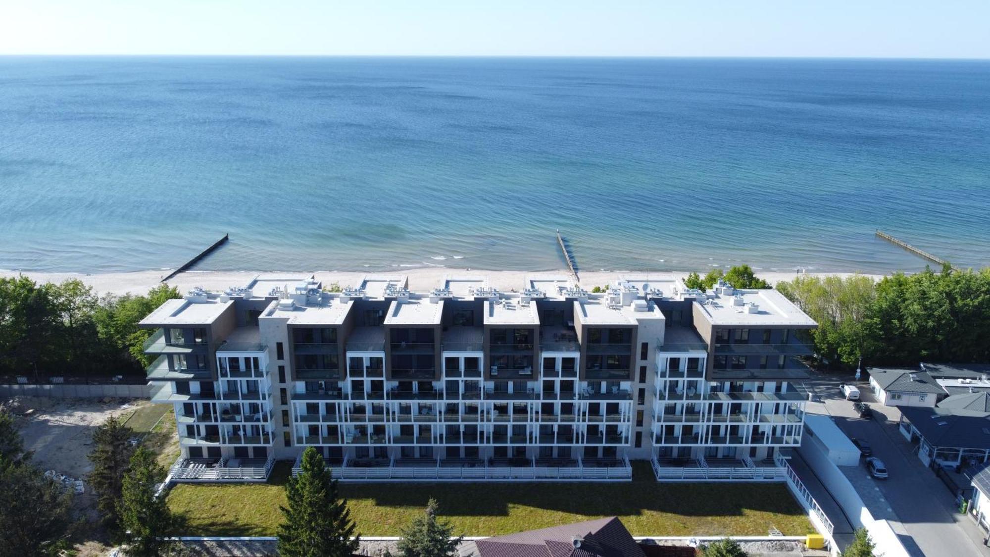 Apartment Z Widokiem Na Morze Perlowa Przystan -holiday Sianozety